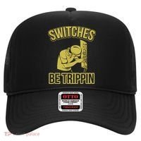 Switches Be Trippin Funny Master Electrician Fuse Box Hat thumb 0