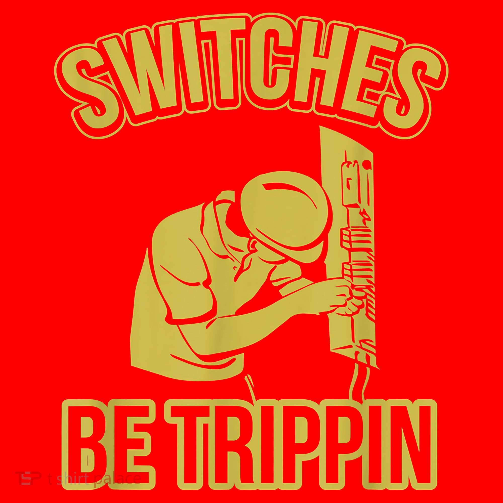 Switches Be Trippin Funny Master Electrician Fuse Box Santa Hat