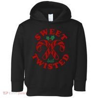 Sweet But Twisted Candy Canes Christmas Holiday Toddler Hoodie thumb 0
