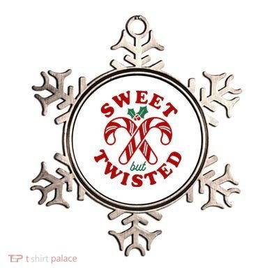 Sweet But Twisted Candy Canes Christmas Holiday Ornament