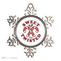 Sweet But Twisted Candy Canes Christmas Holiday Ornament thumb 0