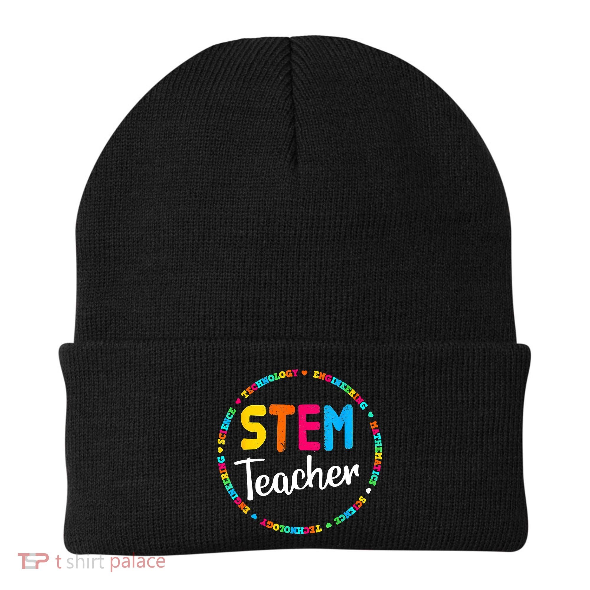 STEAM Back To School Funny STEM Teacher Beanie