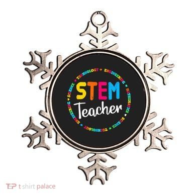 STEAM Back To School Funny STEM Teacher Ornament