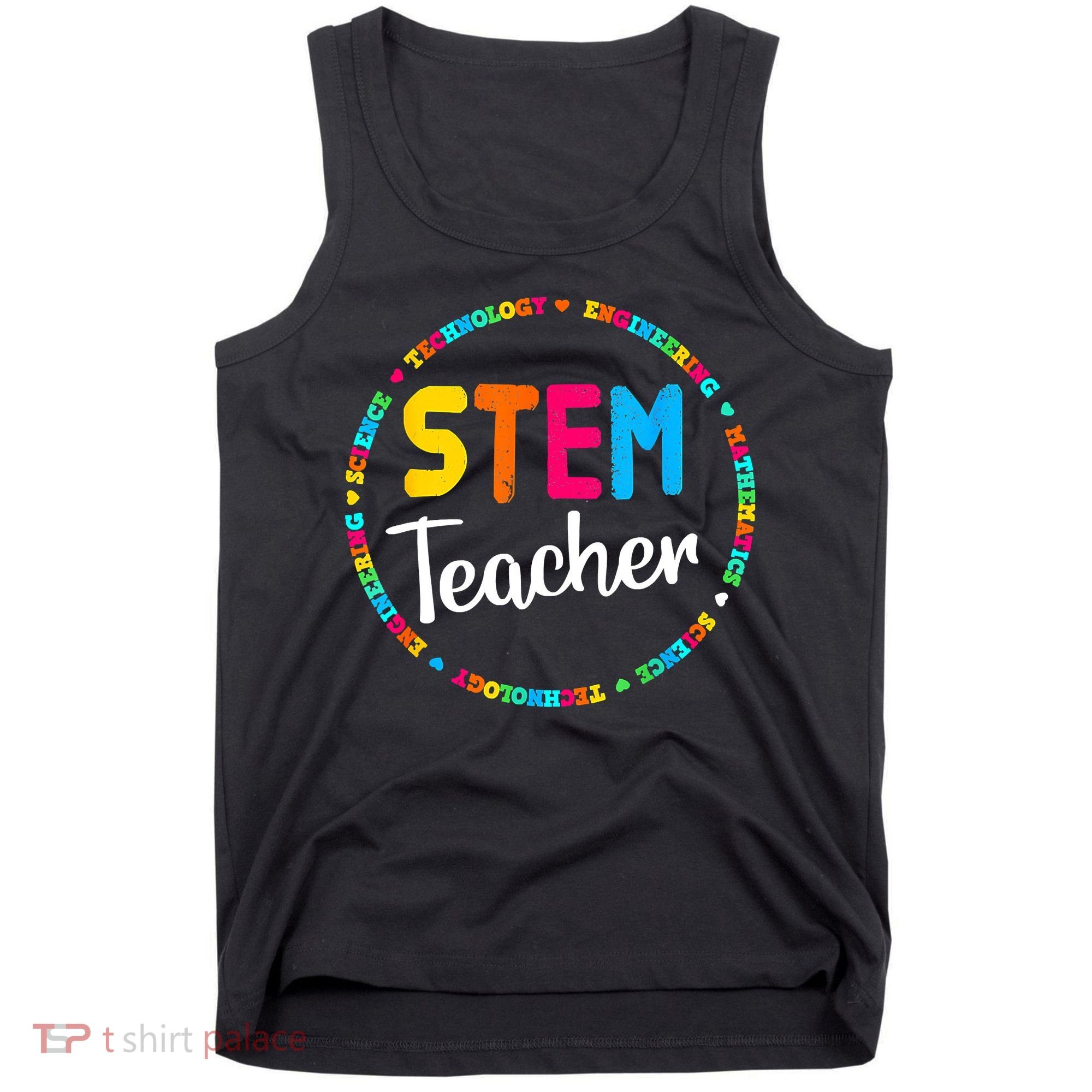 STEAM Back To School Funny STEM Teacher Tank Top