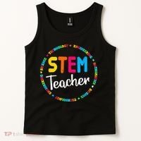 STEAM Back To School Funny STEM Teacher Tank Top thumb 2