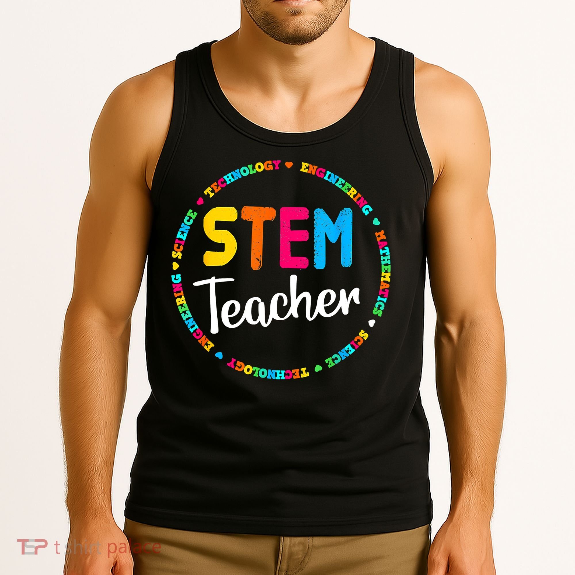 STEAM Back To School Funny STEM Teacher Tank Top