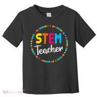 STEAM Back To School Funny STEM Teacher Toddler T-Shirt thumb 0