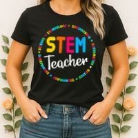 STEAM Back To School Funny STEM Teacher Women's T-Shirt thumb 2