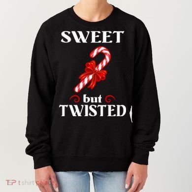 Sweet But Twisted Candy Cane Women's Sweatshirt