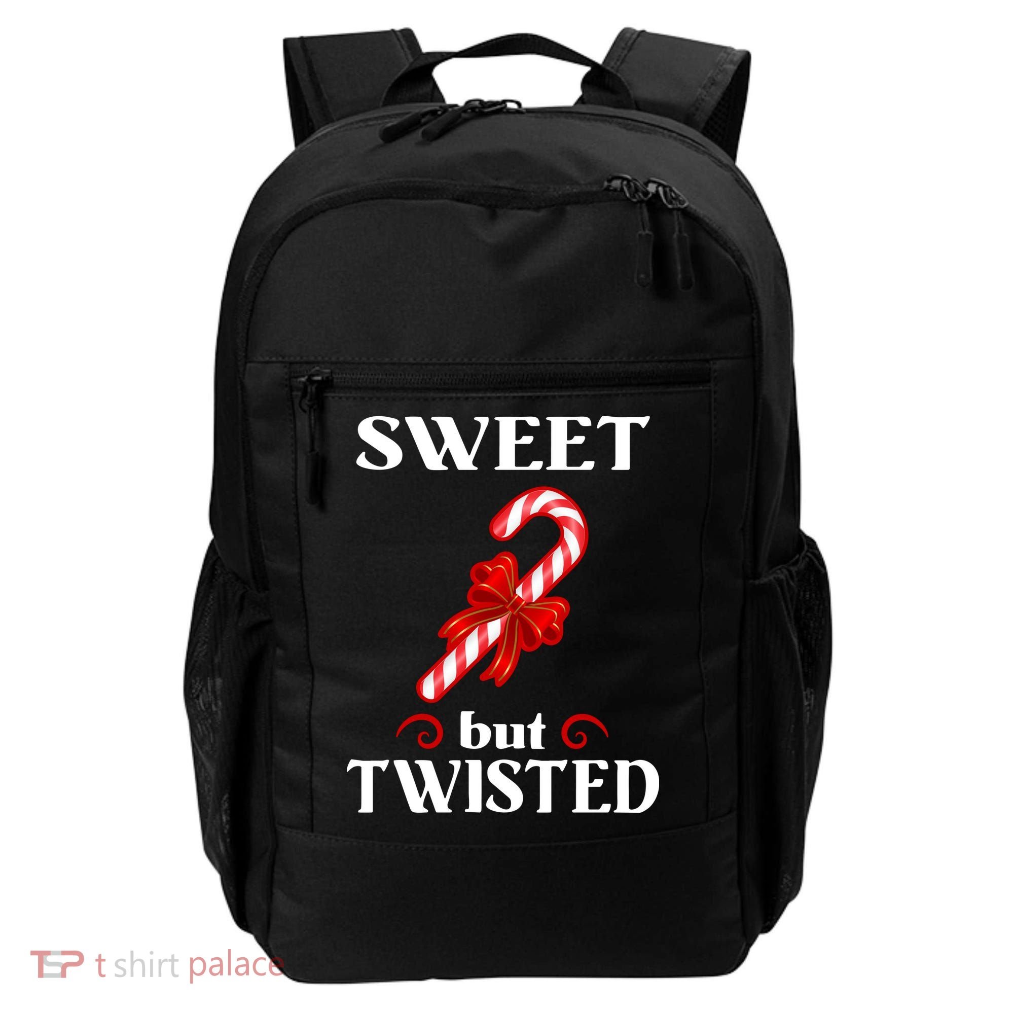 Sweet But Twisted Candy Cane Backpack