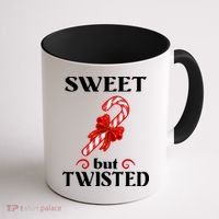 Sweet But Twisted Candy Cane Coffee Mug thumb 1