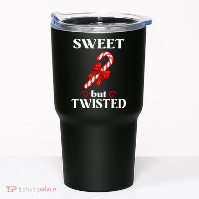 Sweet But Twisted Candy Cane Tumbler