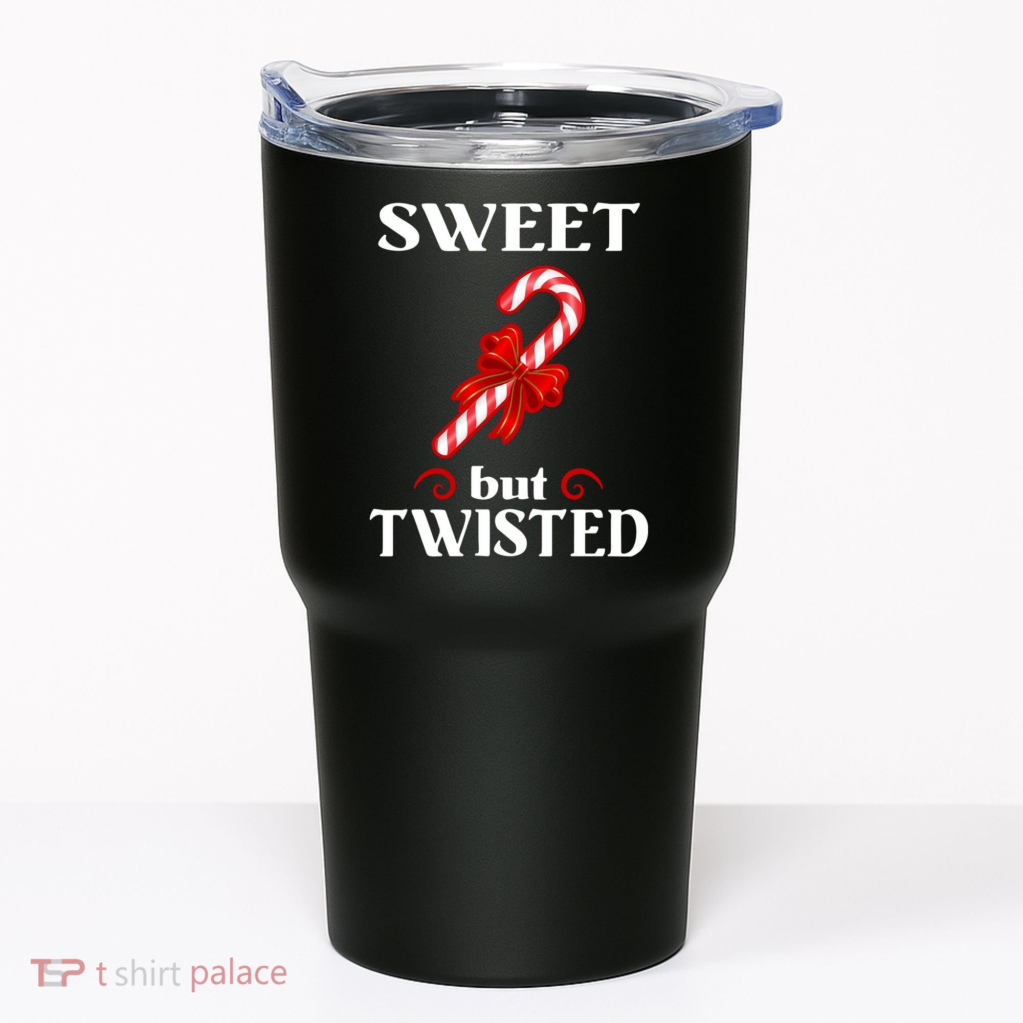 Sweet But Twisted Candy Cane Tumbler