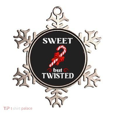 Sweet But Twisted Candy Cane Ornament