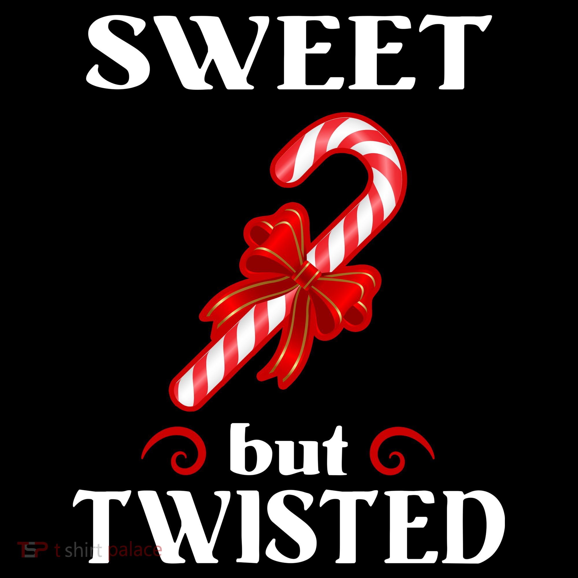 Sweet But Twisted Candy Cane Baby Bodysuit