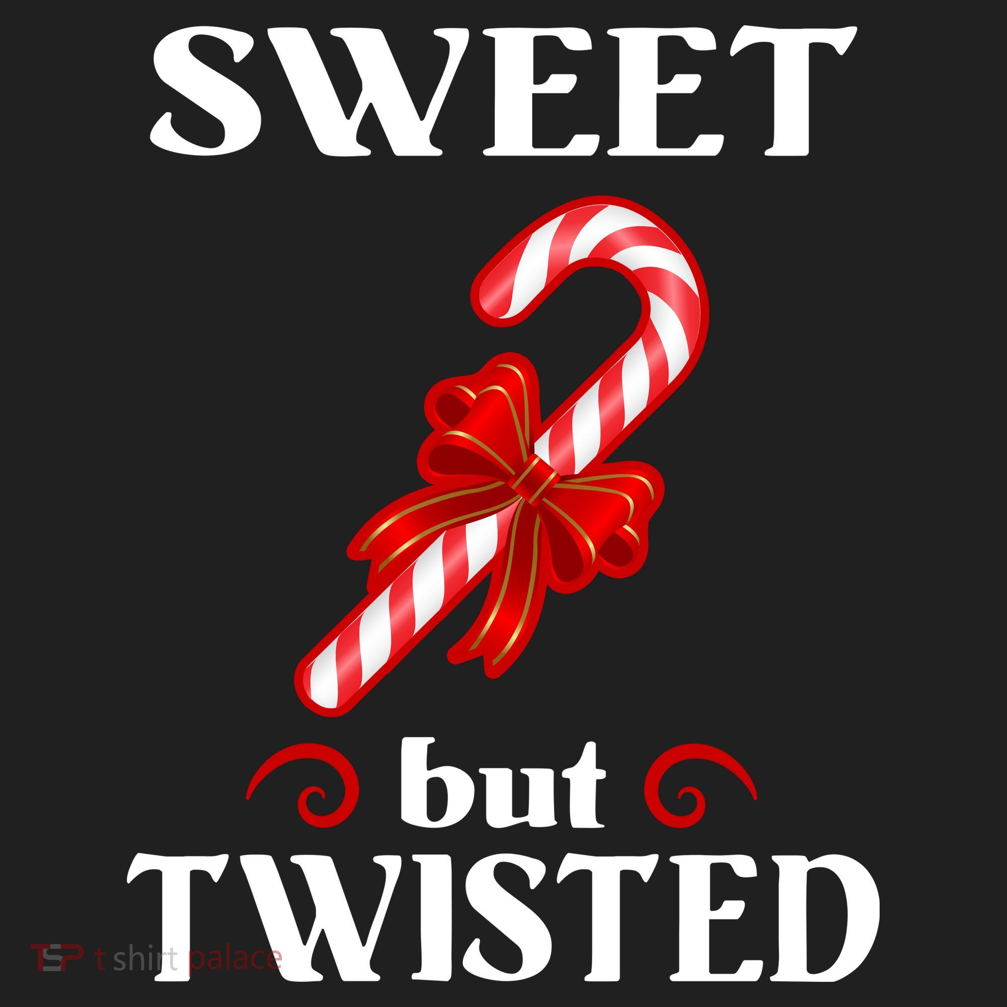 Sweet But Twisted Candy Cane Hat