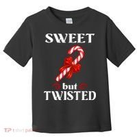 Sweet But Twisted Candy Cane Toddler T-Shirt thumb 0
