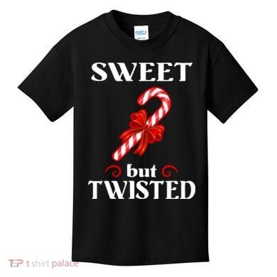 Sweet But Twisted Candy Cane Kids T-Shirt