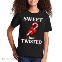 Sweet But Twisted Candy Cane Kids T-Shirt thumb 2