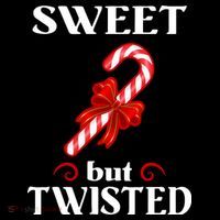 Sweet But Twisted Candy Cane Kids T-Shirt thumb 4