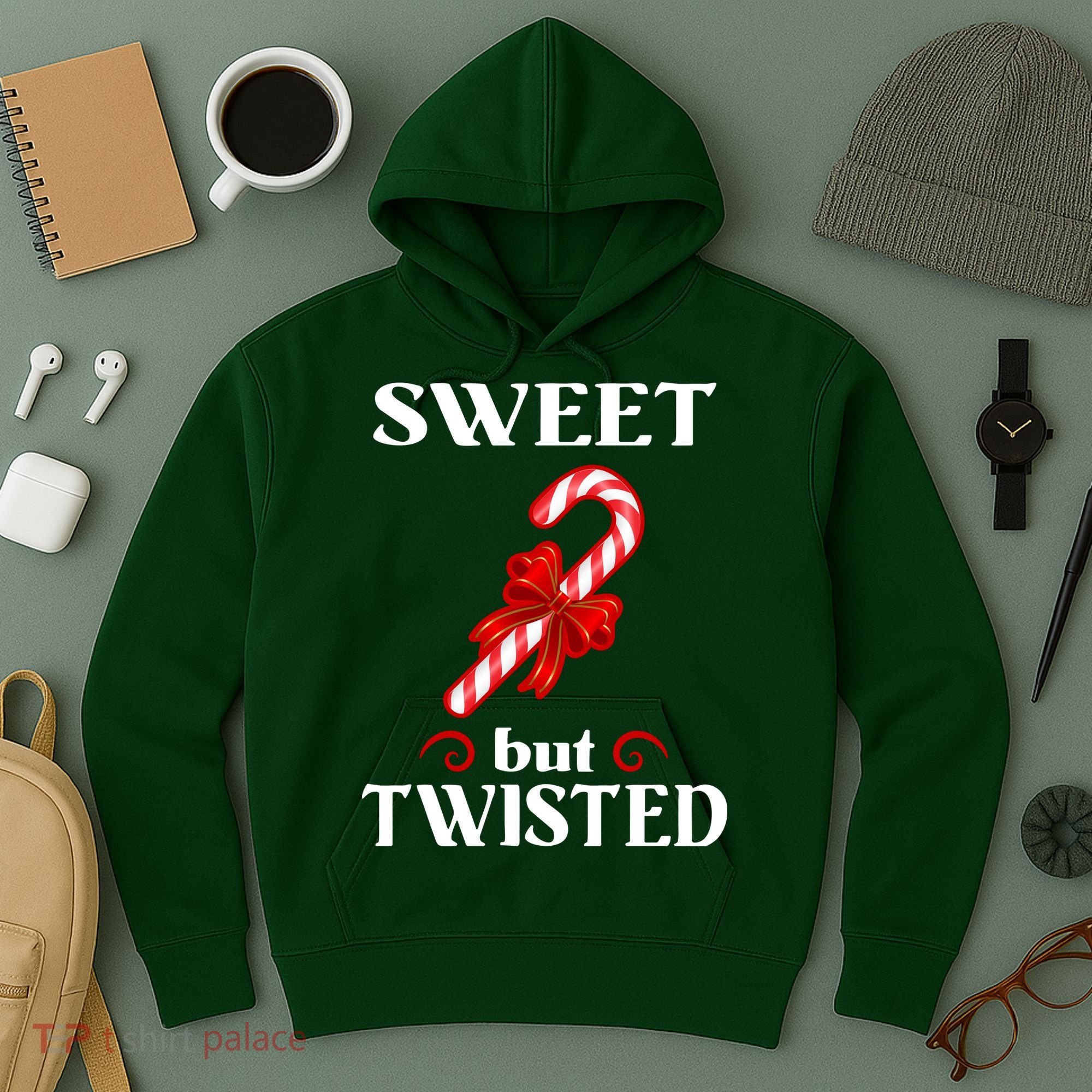 Sweet But Twisted Candy Cane Hoodie