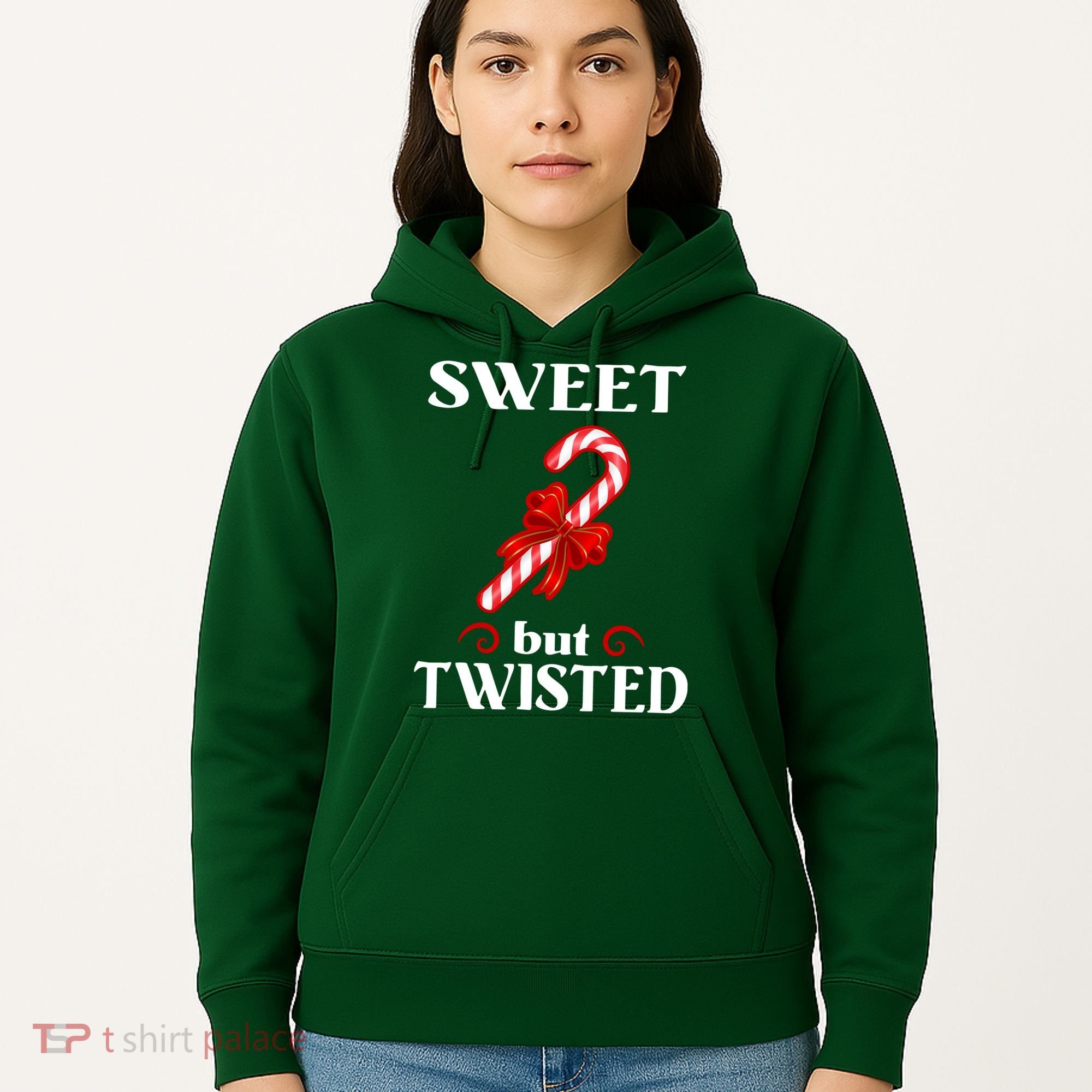 Sweet But Twisted Candy Cane Hoodie