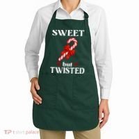 Sweet But Twisted Candy Cane Apron thumb 2