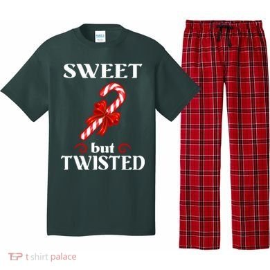 Sweet But Twisted Candy Cane Pajama Set