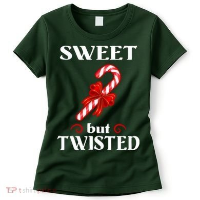 Sweet But Twisted Candy Cane Women's T-Shirt
