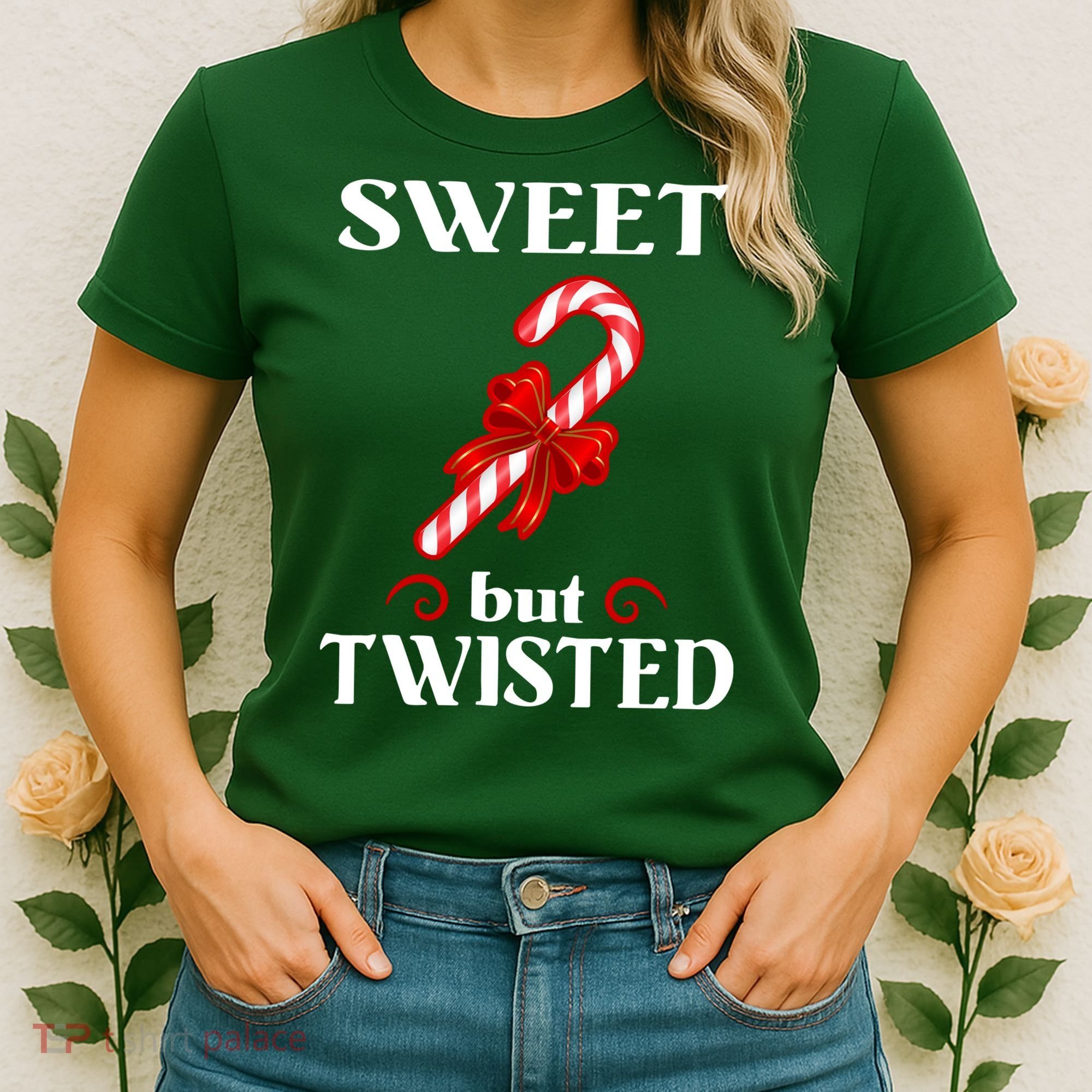 Sweet But Twisted Candy Cane Women's T-Shirt