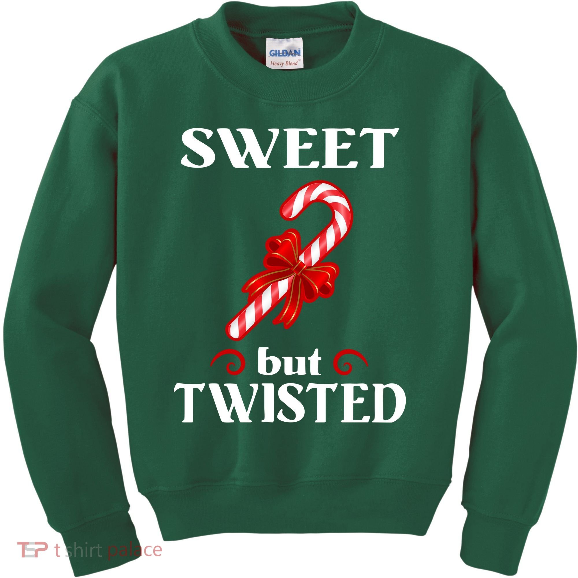 Sweet But Twisted Candy Cane Kids Sweatshirt