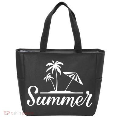 Summer Beach Tropical Vacation Tote Bag