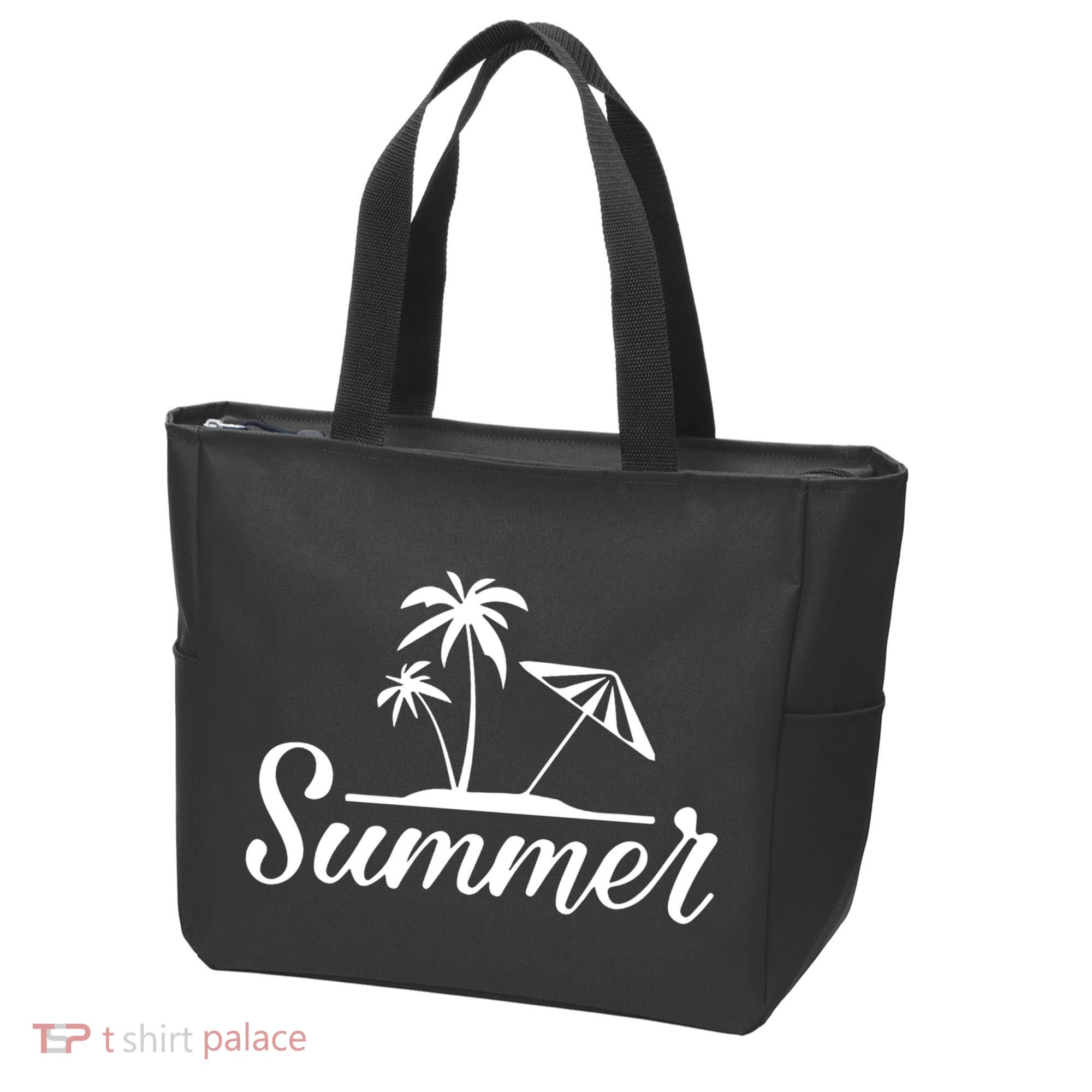 Summer Beach Tropical Vacation Tote Bag