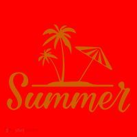 Summer Beach Tropical Vacation Santa Hat thumb 1