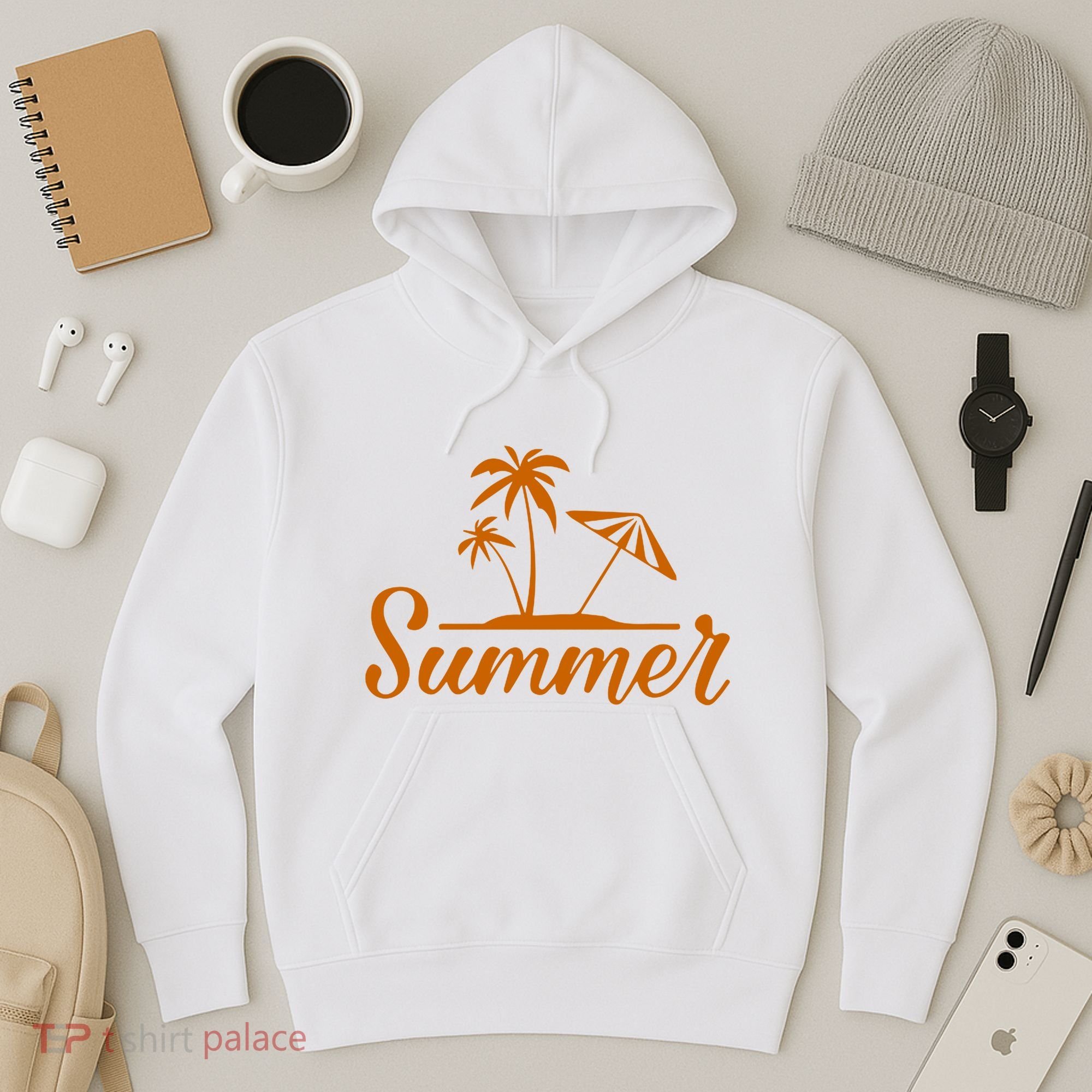 Summer Beach Tropical Vacation Hoodie