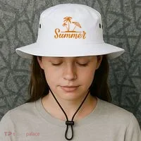 Summer Beach Tropical Vacation Bucket Hat thumb 3