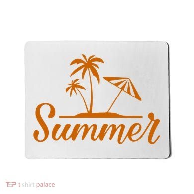 Summer Beach Tropical Vacation Mousepad