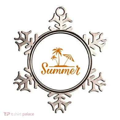 Summer Beach Tropical Vacation Ornament