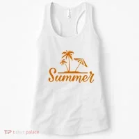 Summer Beach Tropical Vacation Women's Tank Top thumb 0