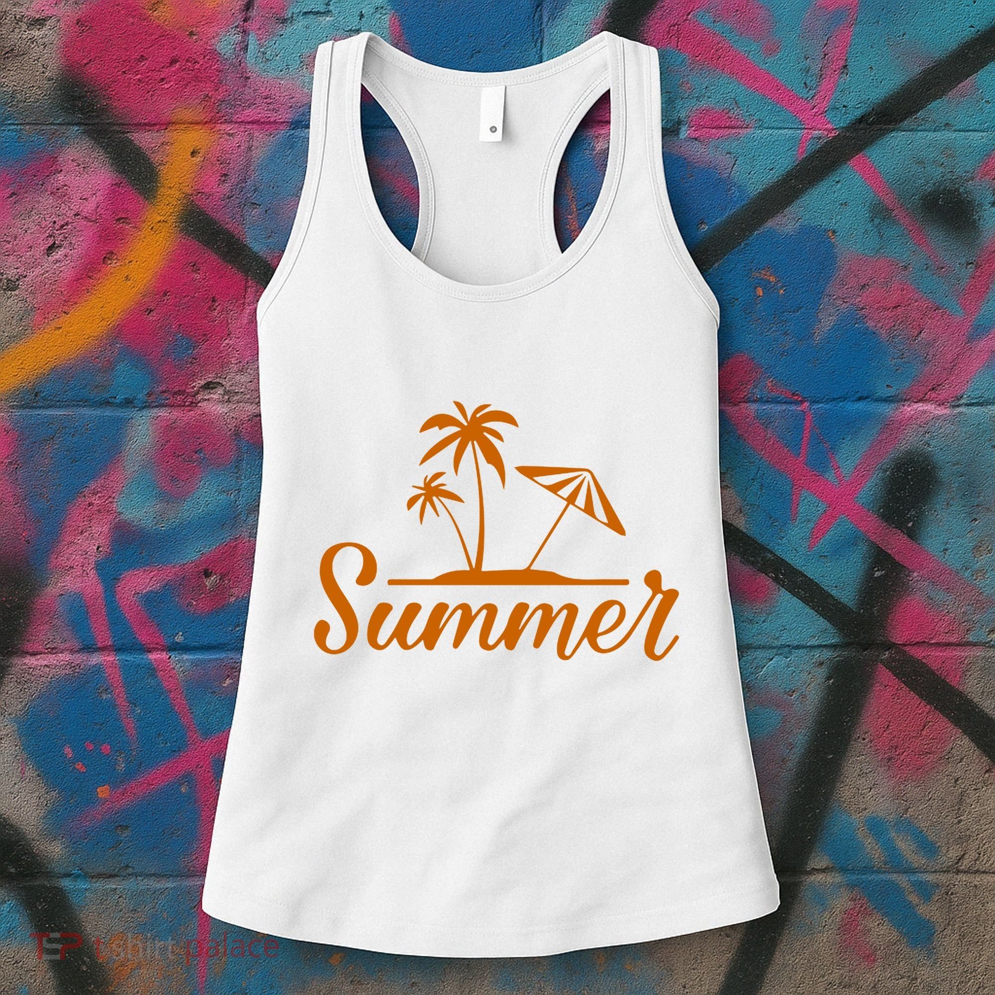 Summer Beach Tropical Vacation Women's Tank Top