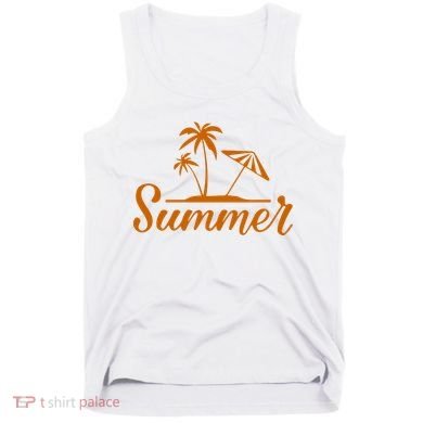 Summer Beach Tropical Vacation Tank Top