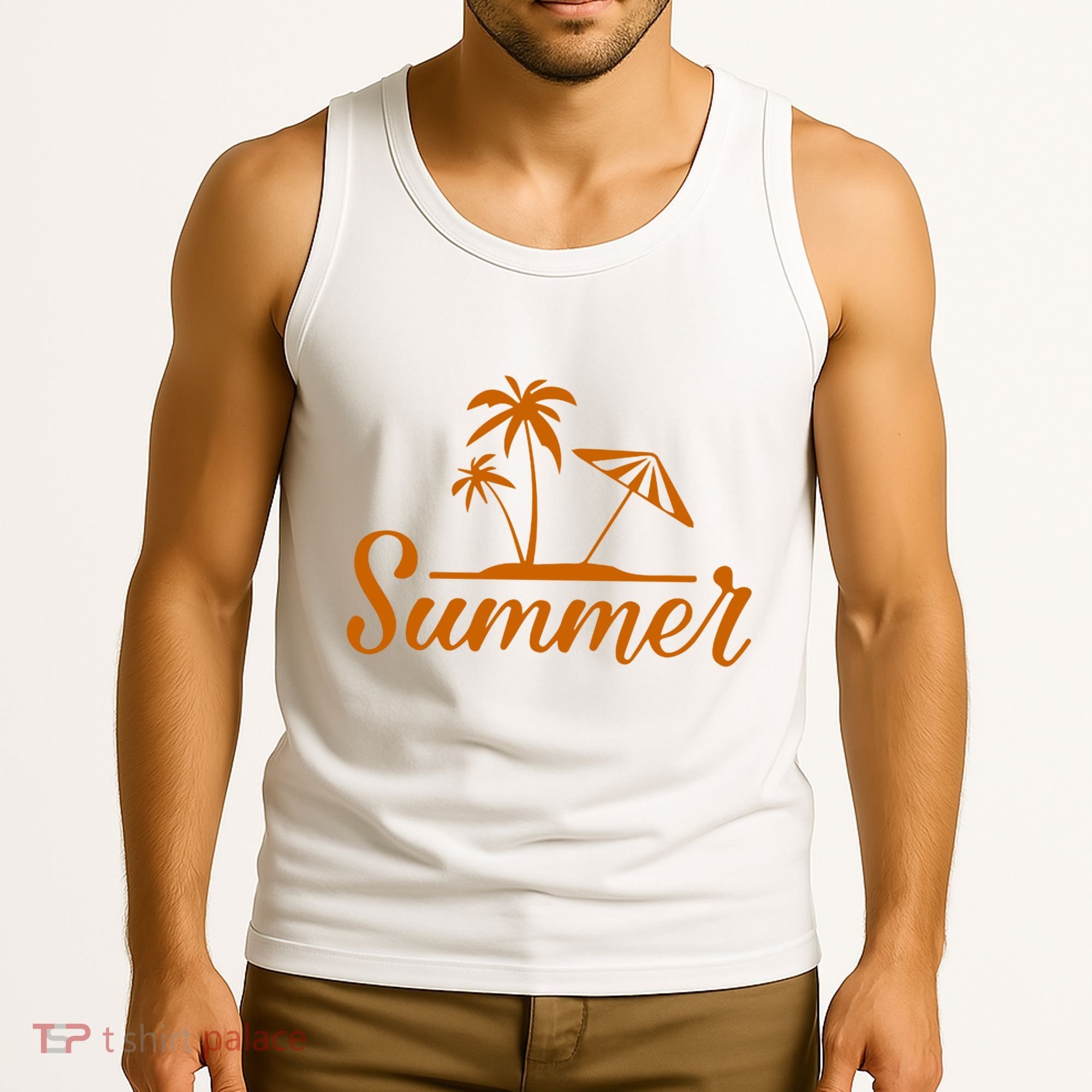 Summer Beach Tropical Vacation Tank Top