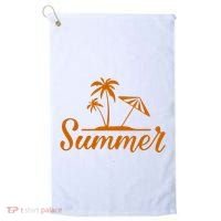 Summer Beach Tropical Vacation Golf Towel thumb 0