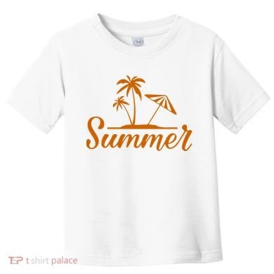Summer Beach Tropical Vacation Toddler T-Shirt