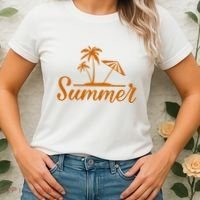Summer Beach Tropical Vacation Women's T-Shirt thumb 2
