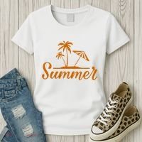 Summer Beach Tropical Vacation Women's T-Shirt thumb 3