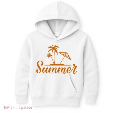 Summer Beach Tropical Vacation Kids Hoodie