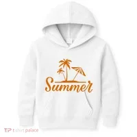 Summer Beach Tropical Vacation Kids Hoodie thumb 0