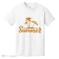 Summer Beach Tropical Vacation Kids T-Shirt thumb 0