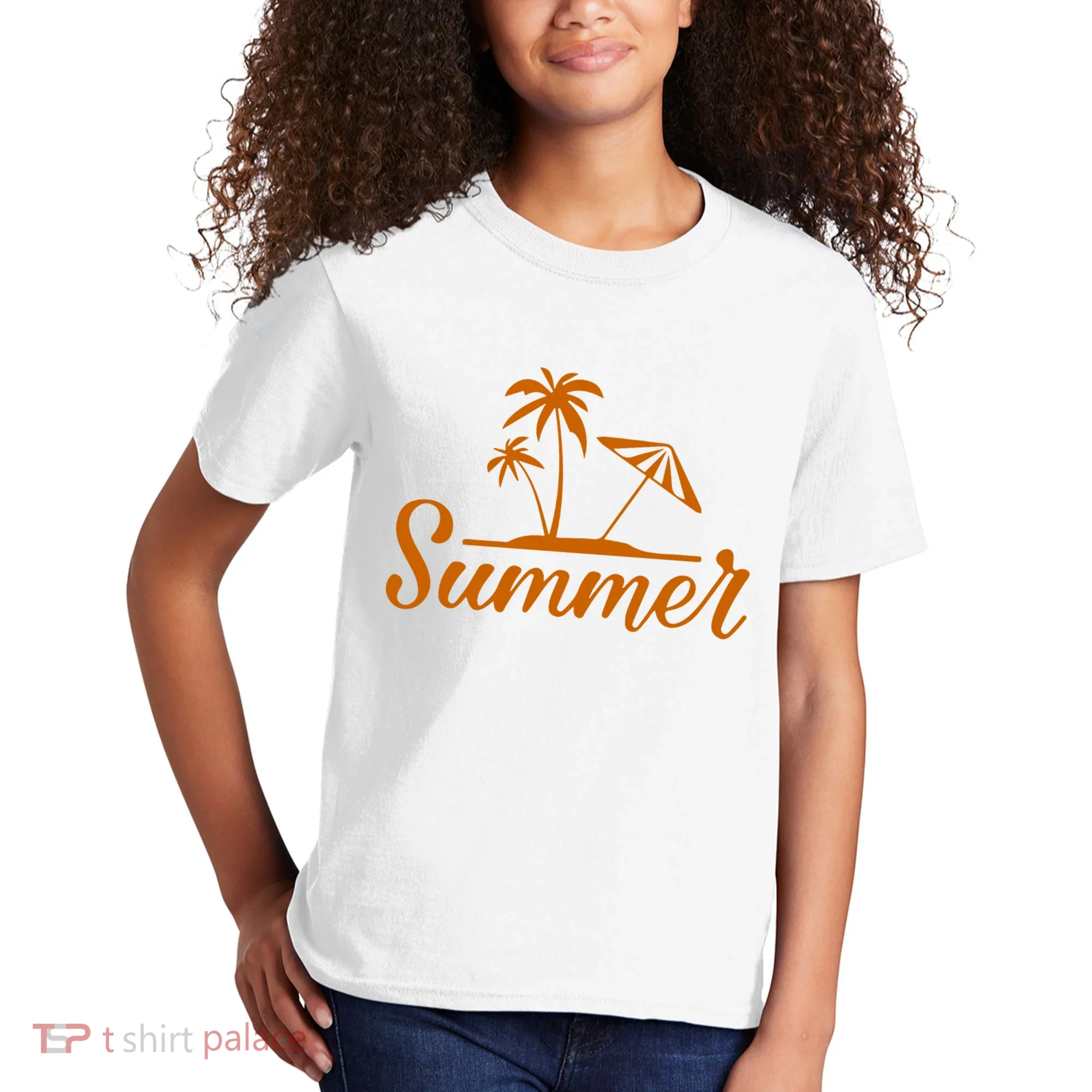 Summer Beach Tropical Vacation Kids T-Shirt